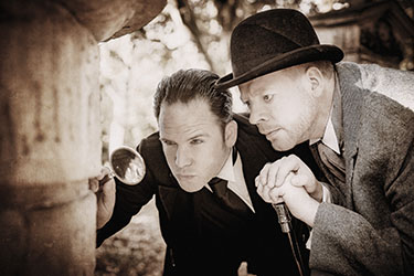 Theater ex libris: Sherlock Holmes Pressefoto